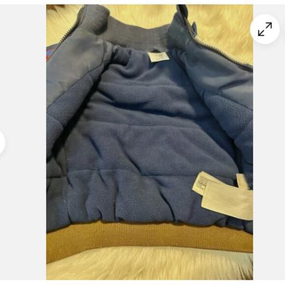 Disney Store Captain America Marvel Jacket Coat Toddler Boys Size 2 Avengers - Picture 4 of 6